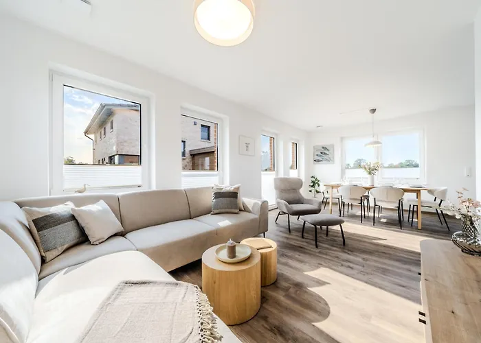 Kuesten Haus Grachtenwinkel Direkte Wasserlage, 2 Terrassen, 106qm, Neubaugebiet Greetsiel